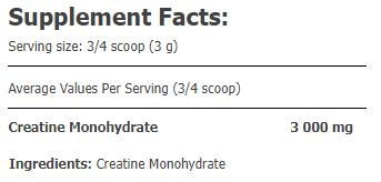 Creatine monohydrate - 500 г